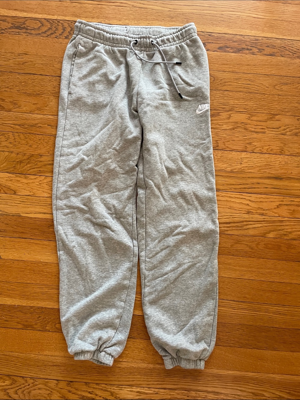 Nike Grey Heather Fleece Joggers
